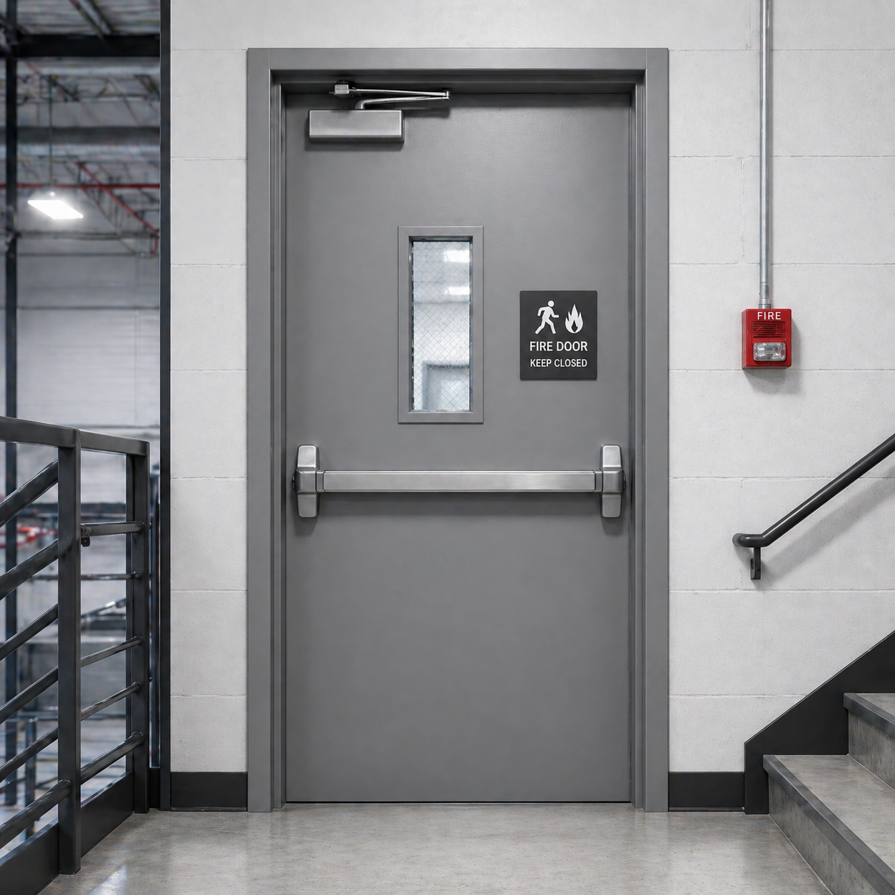 Metal Fire Rated Doors